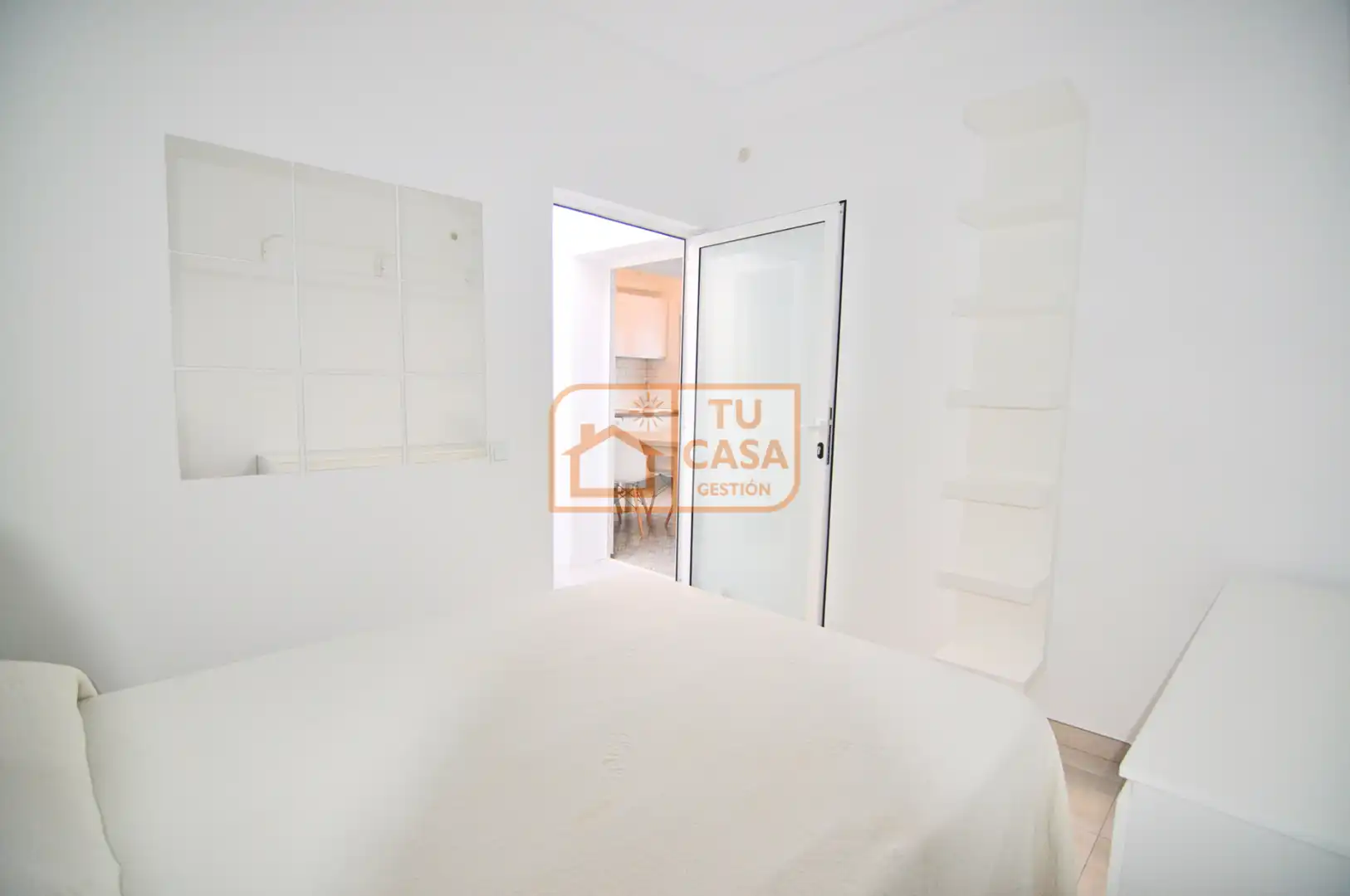 Bedroom of Detached homes for rent in Cáceres  with Air Conditioner, Heating and Furnished