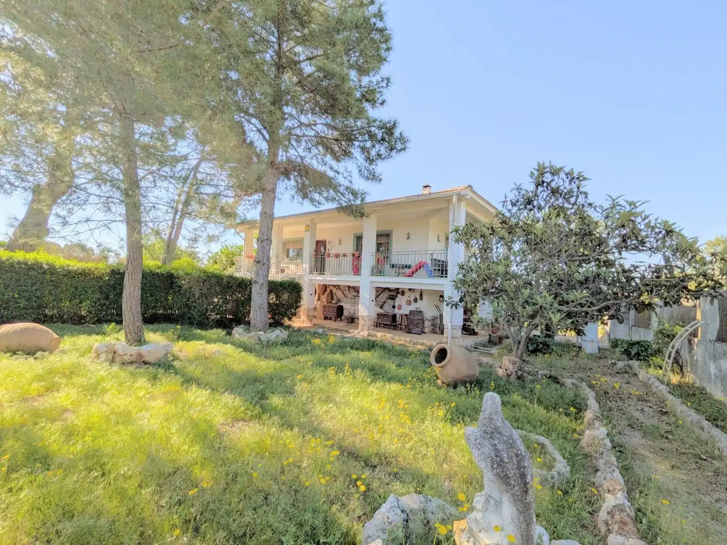 Jardí de Casa o xalet en venda en Escopete