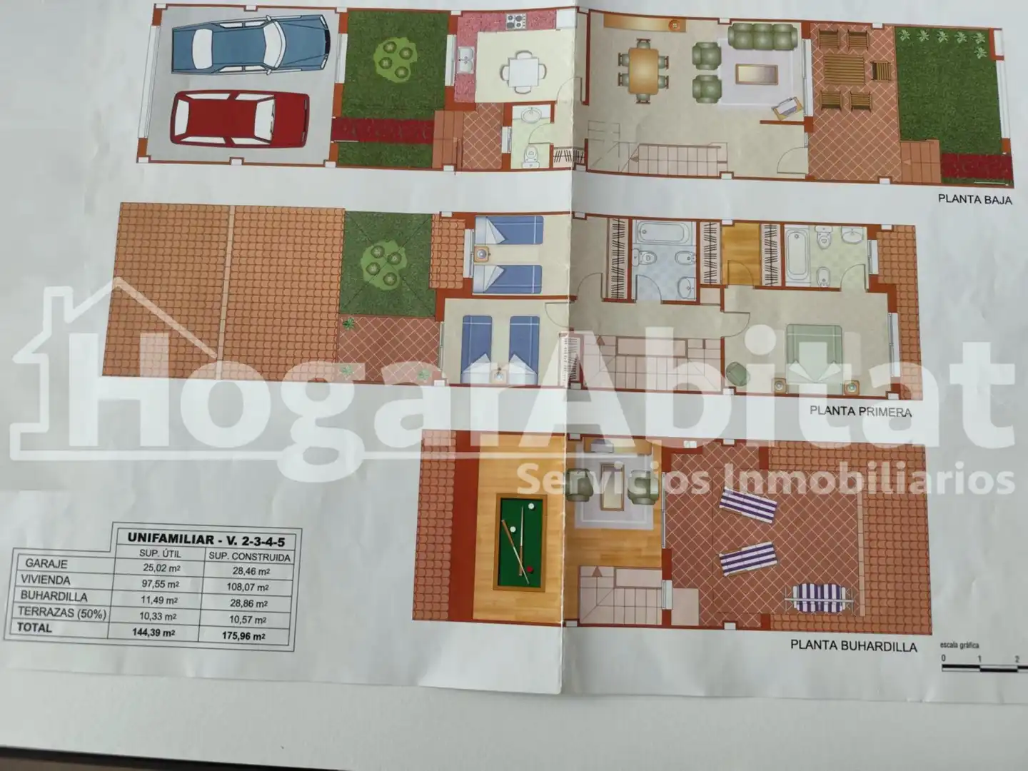 Casa adosada en venda en Sagunto / Sagunt amb Aire condicionat, Jardí privat i Terrassa