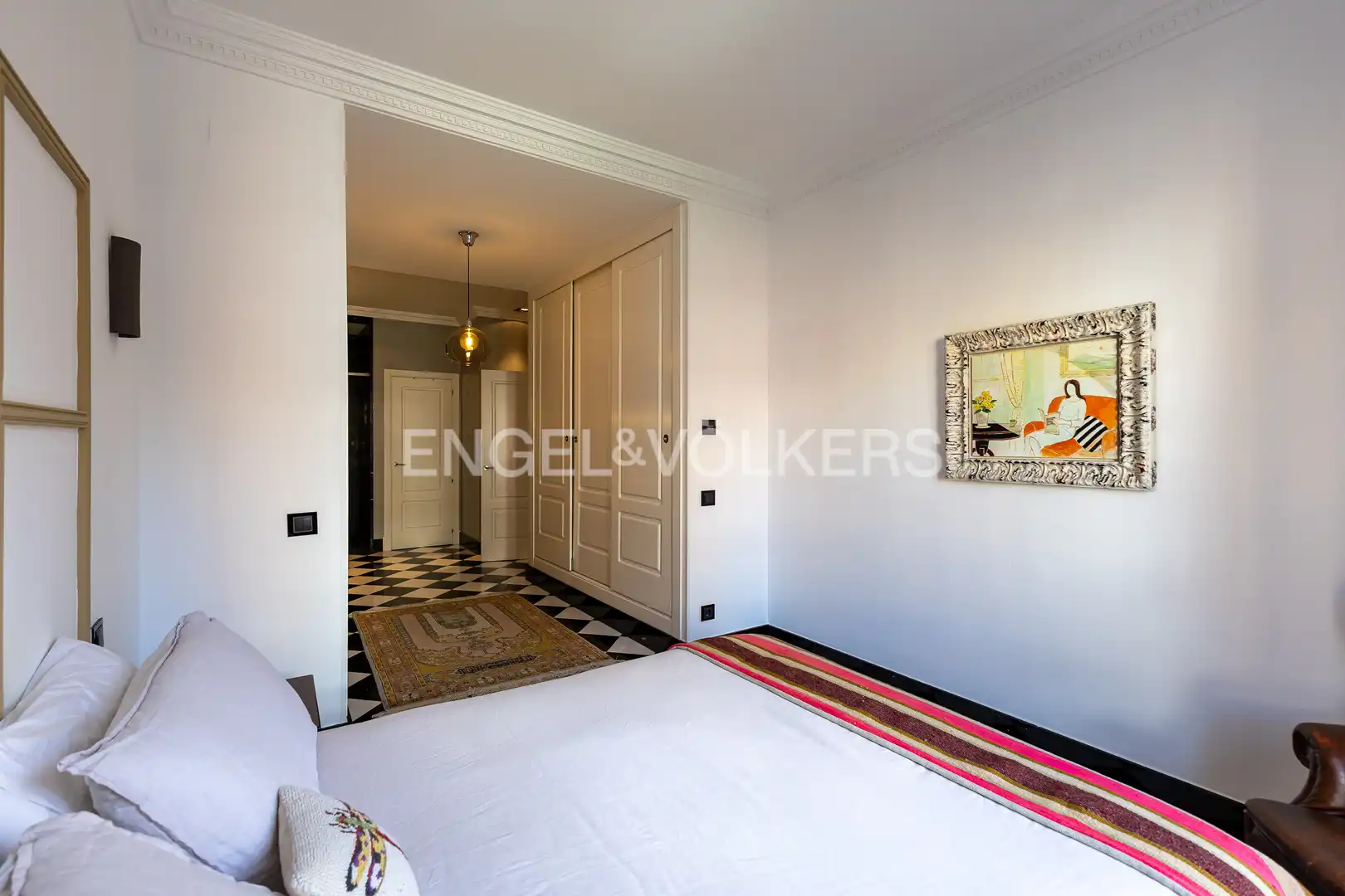 Bedroom of Flat for sale in Madrid  with Air Conditioner, Heating and Parquet flooring