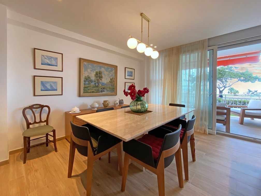 Dining room of Flat for sale in Gandia  with Air Conditioner, Heating and Terrace