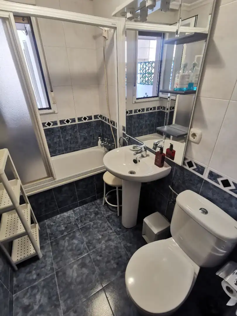 Badezimmer von Wohnungen zur Miete in Salamanca mit Heizung, Parkett und Terrasse