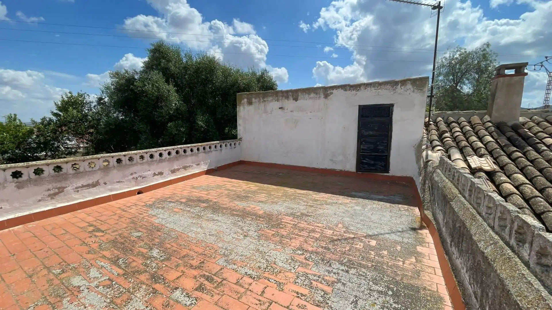 Terraza de Finca rústica en venta en Fuente Álamo de Murcia con Amueblado