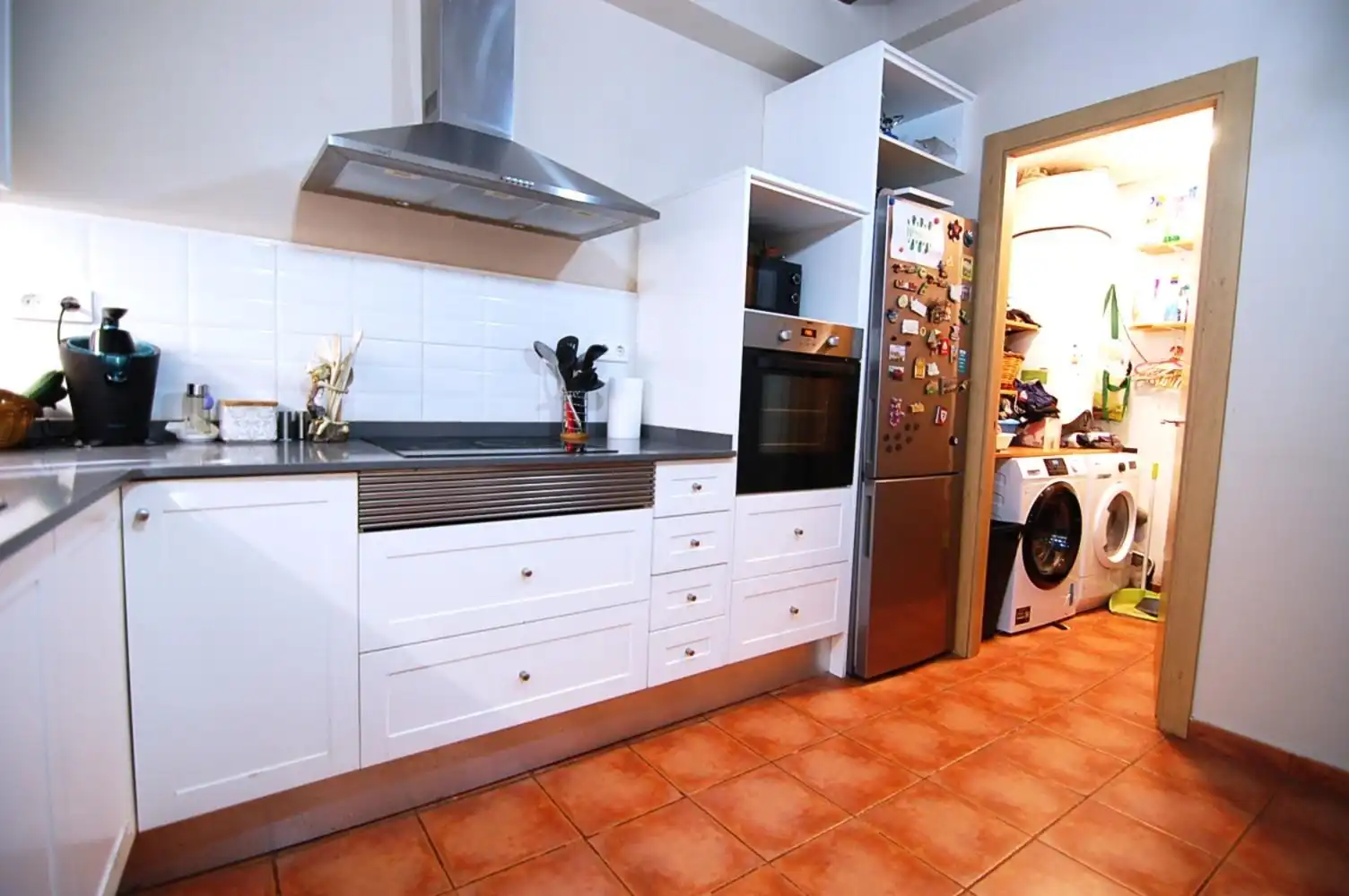 Küche von Country house zum Verkauf in Vilassar de Dalt mit Terrasse