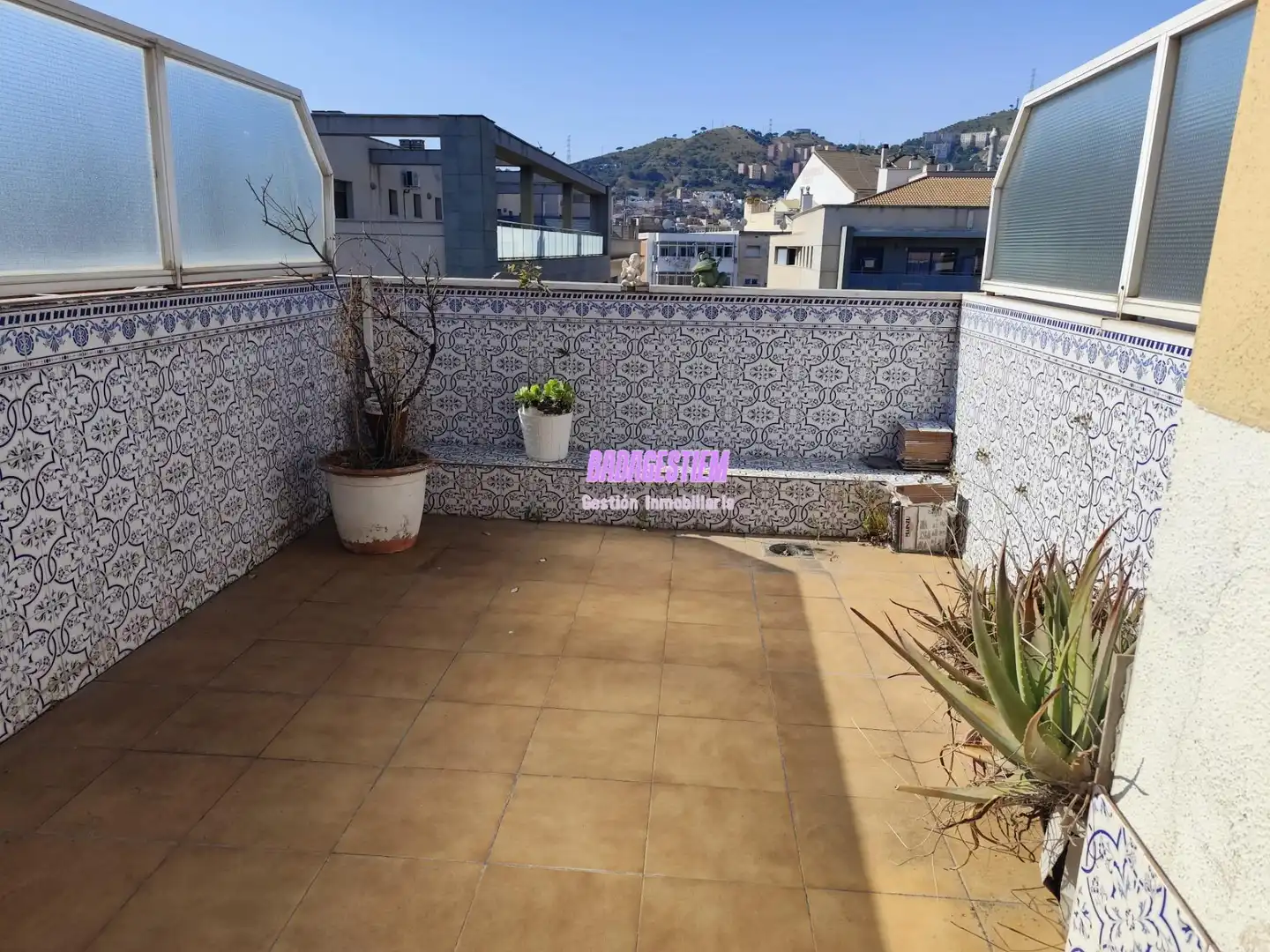 Terrasse von Wohnung zum Verkauf in Santa Coloma de Gramenet mit Heizung, Terrasse und Balkon