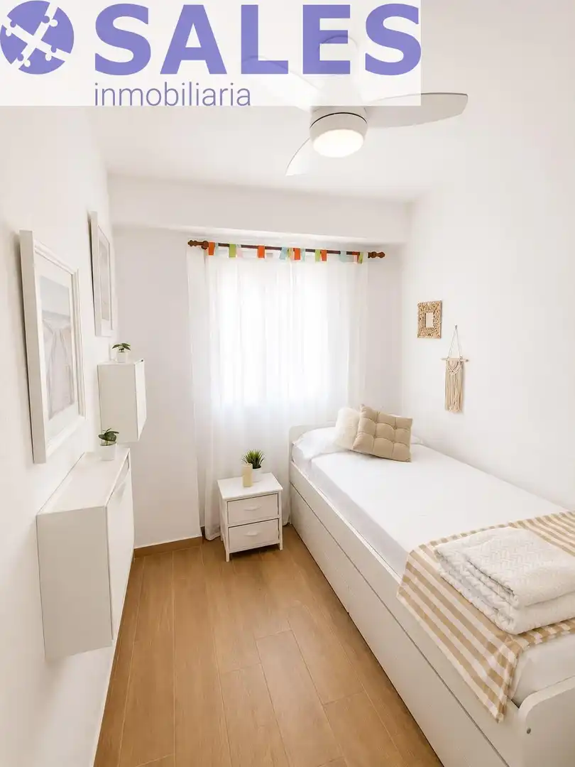 Schlafzimmer von Wohnungen zur Miete in Sueca mit Terrasse und Möbliert