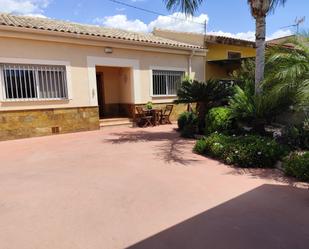 Exterior view of House or chalet for sale in  Murcia Capital  with Air Conditioner, Private garden and Parquet flooring