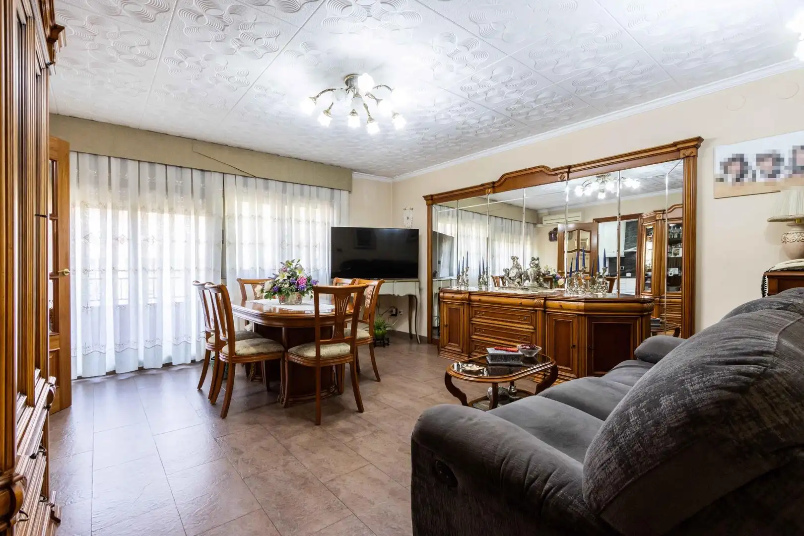 Sala de estar de Casa o chalet en venta en Sabadell con Aire acondicionado, Calefacción y Terraza