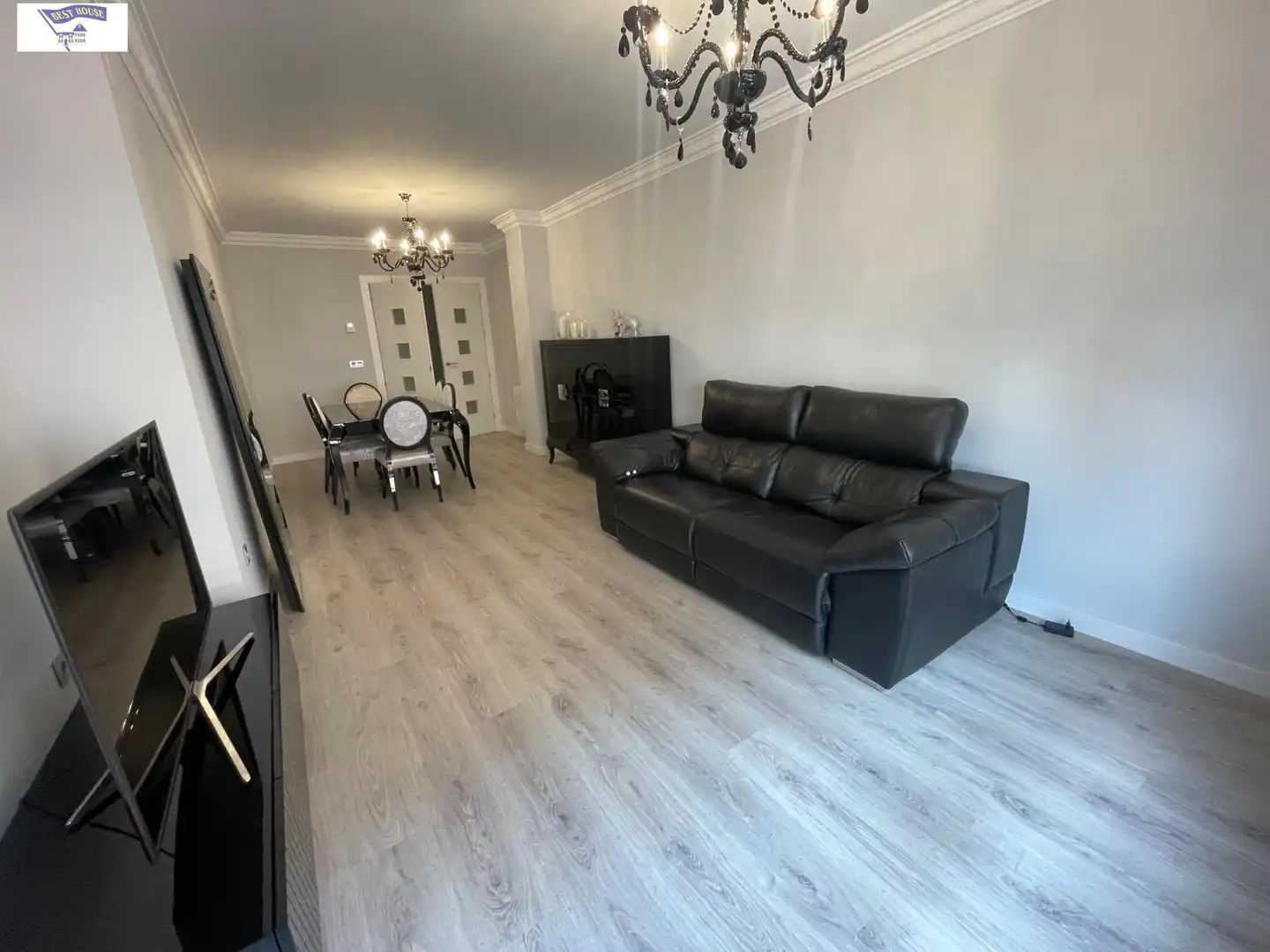 Wohnzimmer von Wohnung zum Verkauf in Albacete mit Heizung und Balkon