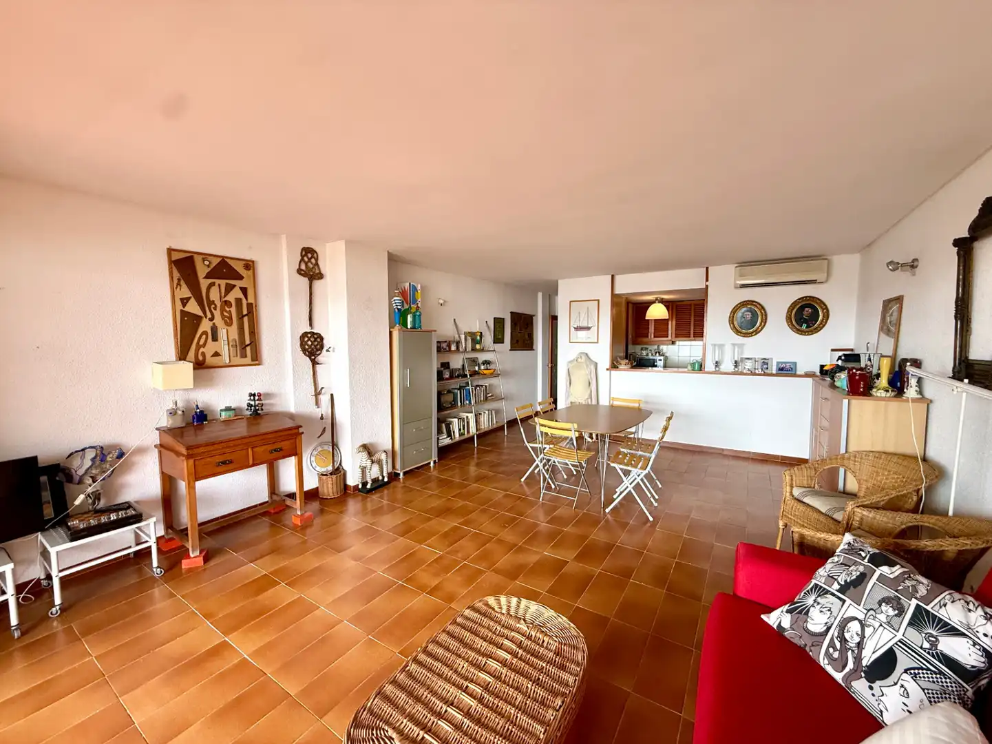 Living room of Apartments for sale in Eivissa  with Air Conditioner, Terrace and Balcony