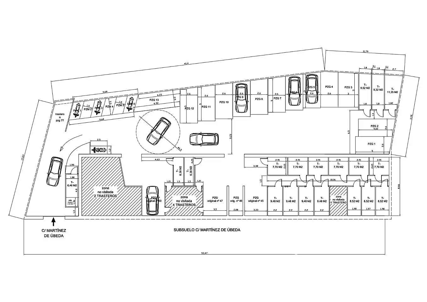 Garage zur Miete in Linares