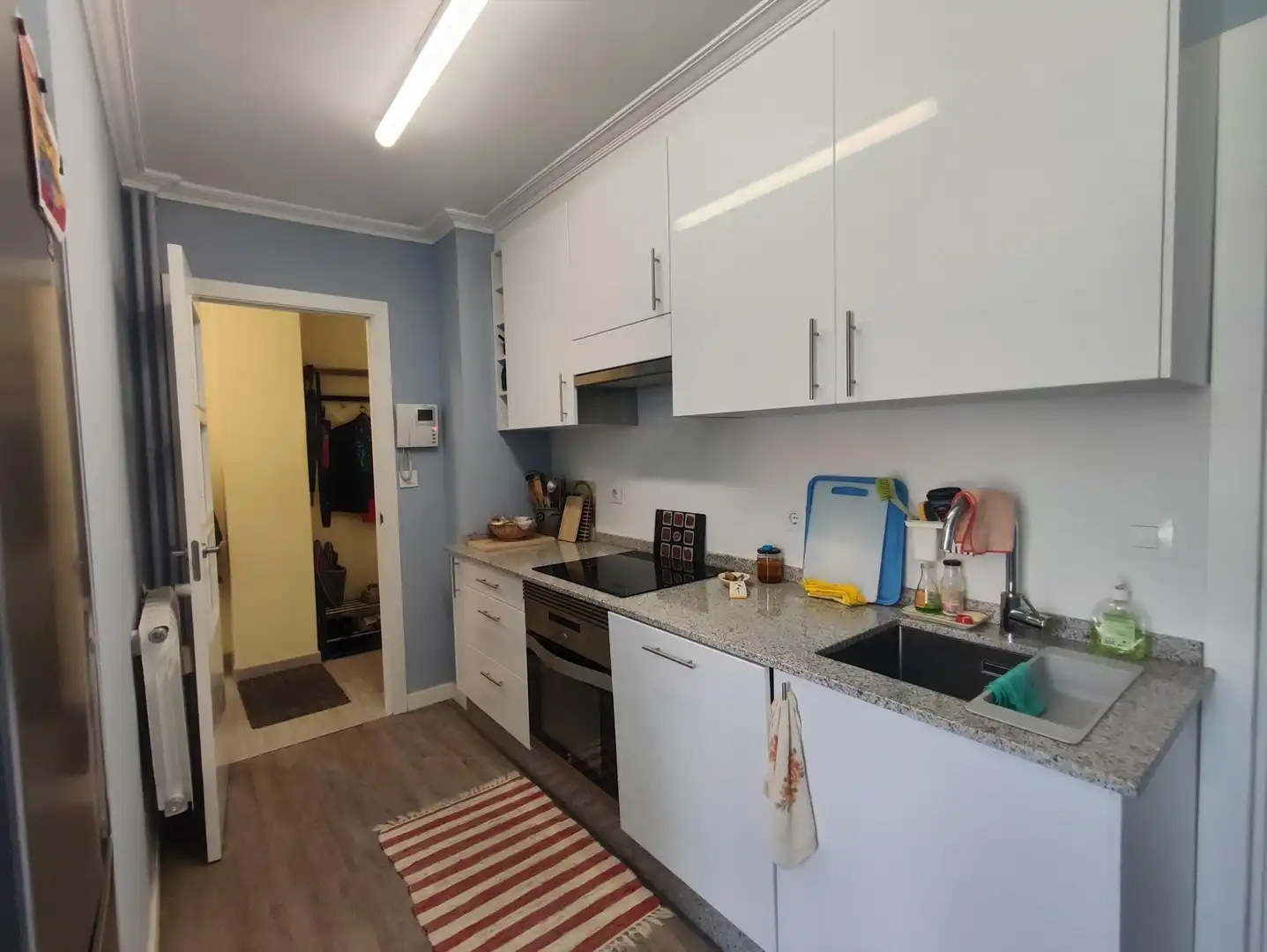 Kitchen of Flat for sale in Vigo   with Private garden, Storage room and Swimming Pool