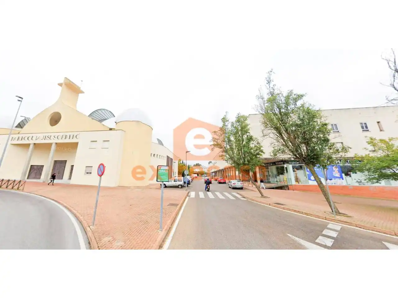 Vista exterior de Pis de lloguer en Badajoz amb Aire condicionat i Moblat