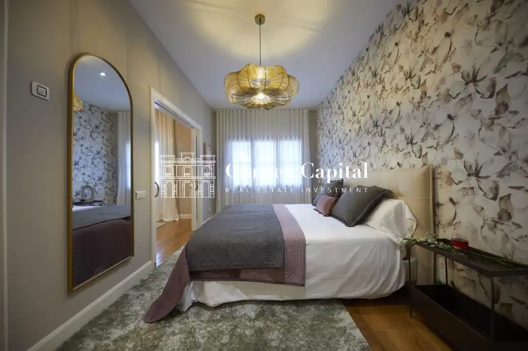 Schlafzimmer von Country house zum Verkauf in Sant Andreu de Llavaneres mit Privatgarten, Terrasse und Schwimmbad
