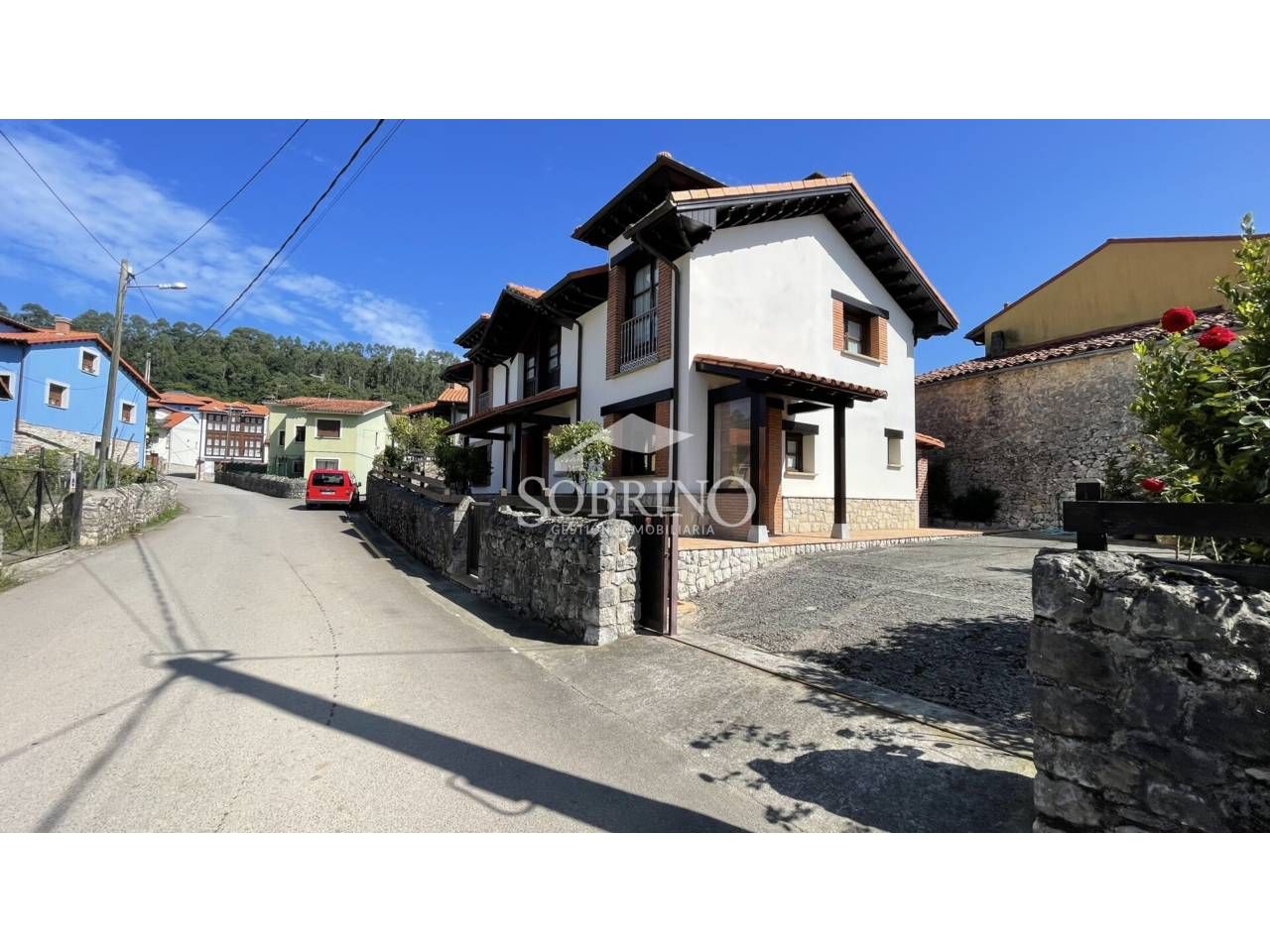 Exterior view of House or chalet for sale in Llanes  with Heating and Private garden