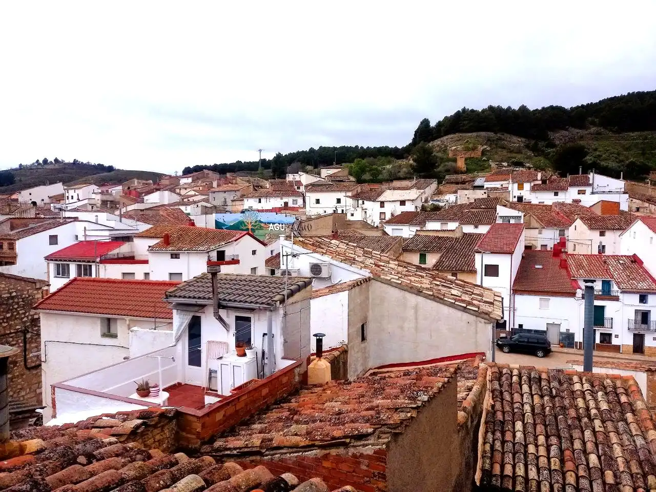 Vista exterior de Casa o chalet en venta en Aguilón con Calefacción, Terraza y Trastero