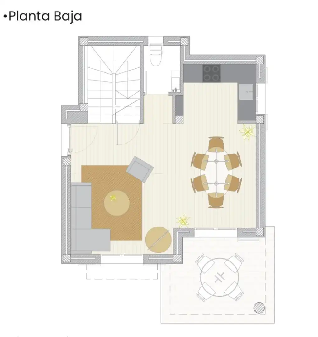 Casa adosada en venta en Campos con Aire acondicionado, Calefacción y Jardín privado