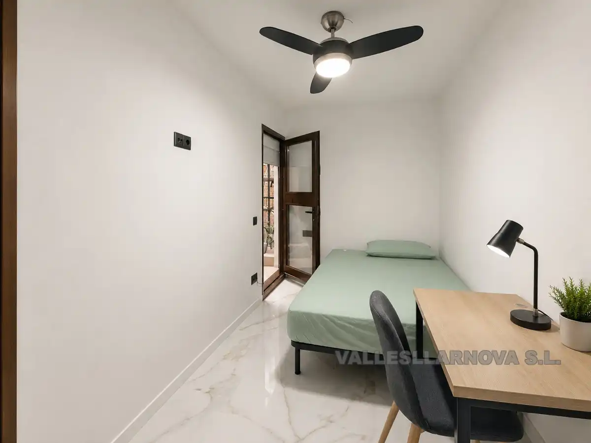 Schlafzimmer von Wohnung zum Verkauf in Mollet del Vallès mit Klimaanlage, Heizung und Balkon