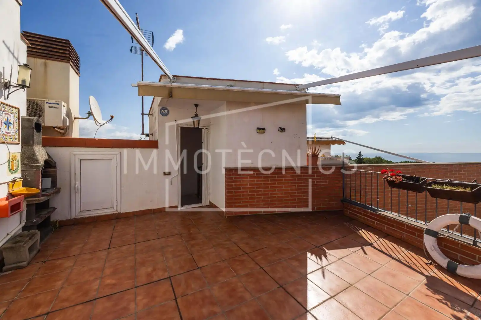 Terrace of Detached homes for sale in Caldes d'Estrac  with Air Conditioner, Heating and Terrace