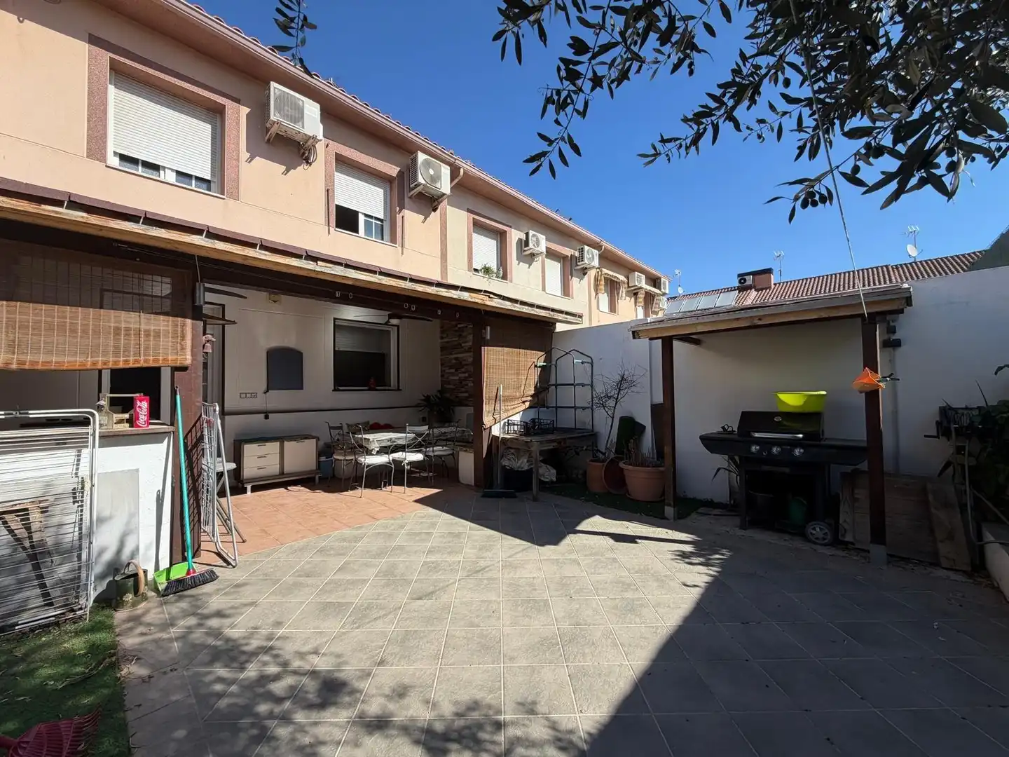 Terrassa de Casa adosada en venda en San Martín de la Vega amb Aire condicionat, Calefacció i Moblat