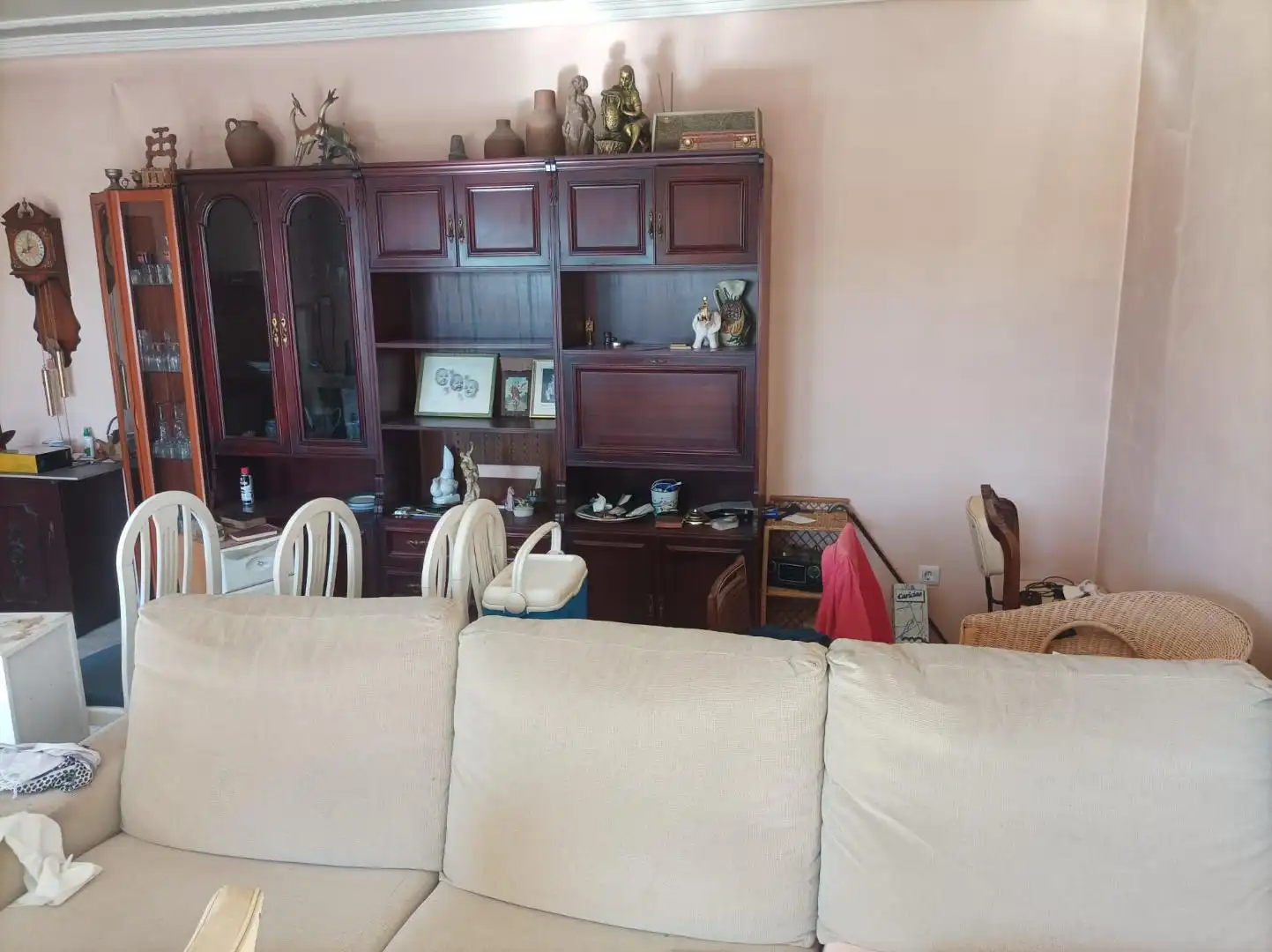 Sala d'estar de Casa o xalet en venda en Botorrita amb Terrassa i Moblat