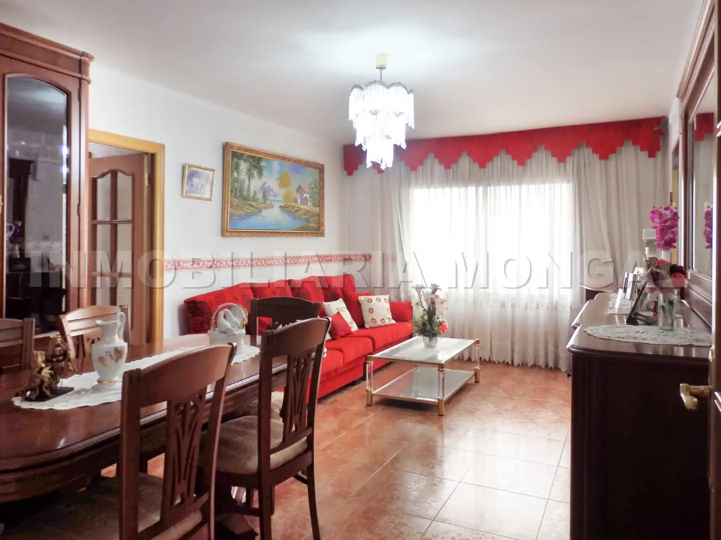 Sala de estar de Piso en venta en Esplugues de Llobregat con Aire acondicionado, Amueblado y Horno
