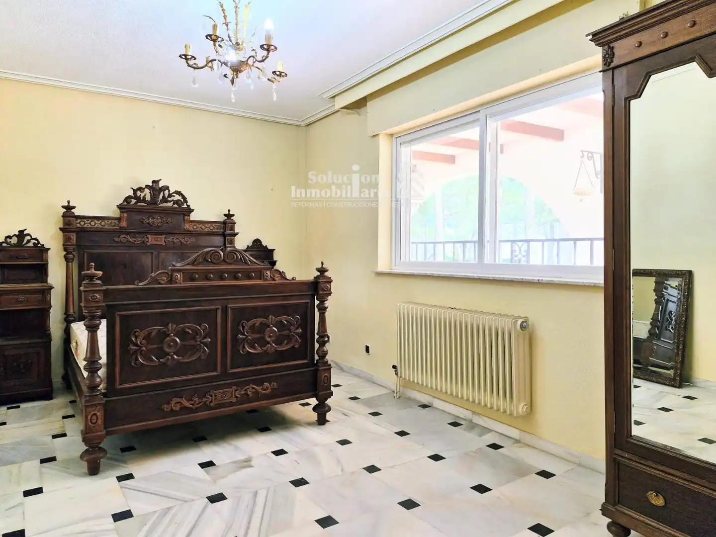 Schlafzimmer von Einfamilien-Reihenhaus zum Verkauf in Alba de Tormes mit Heizung, Abstellraum und Schwimmbad