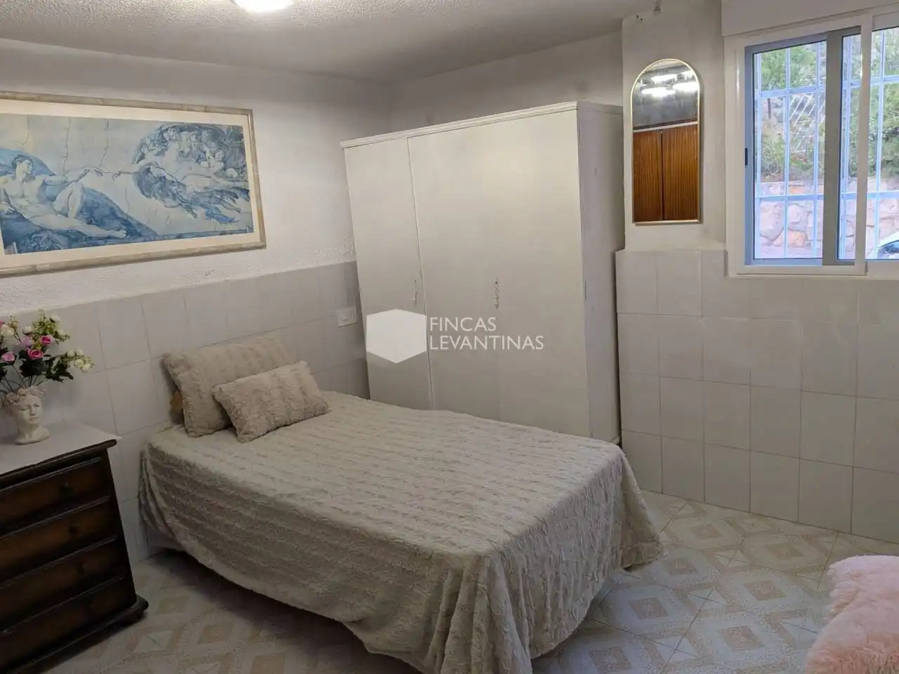 Habitación de Finca rústica de alquiler en San Vicente del Raspeig / Sant Vicent del Raspeig con Terraza y Amueblado
