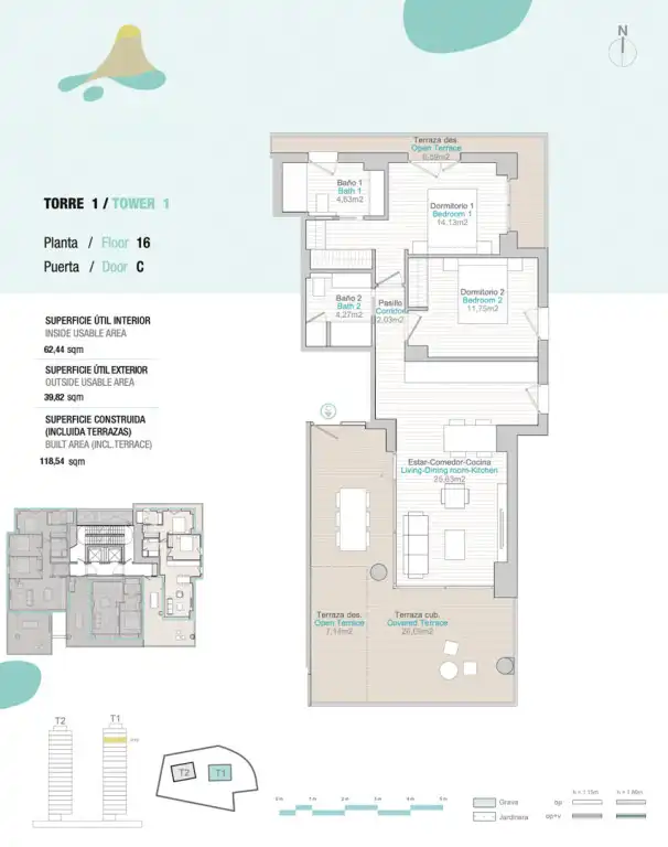Apartamento con terraza en venta en Zona Pueblo, imagen 4