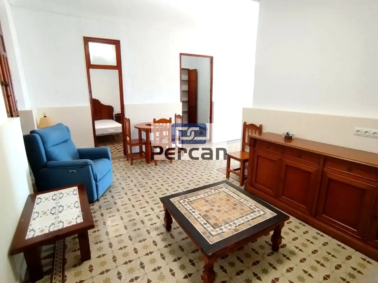 Living room of Houses for rent in El Campello  with Air Conditioner, Terrace and Furnished