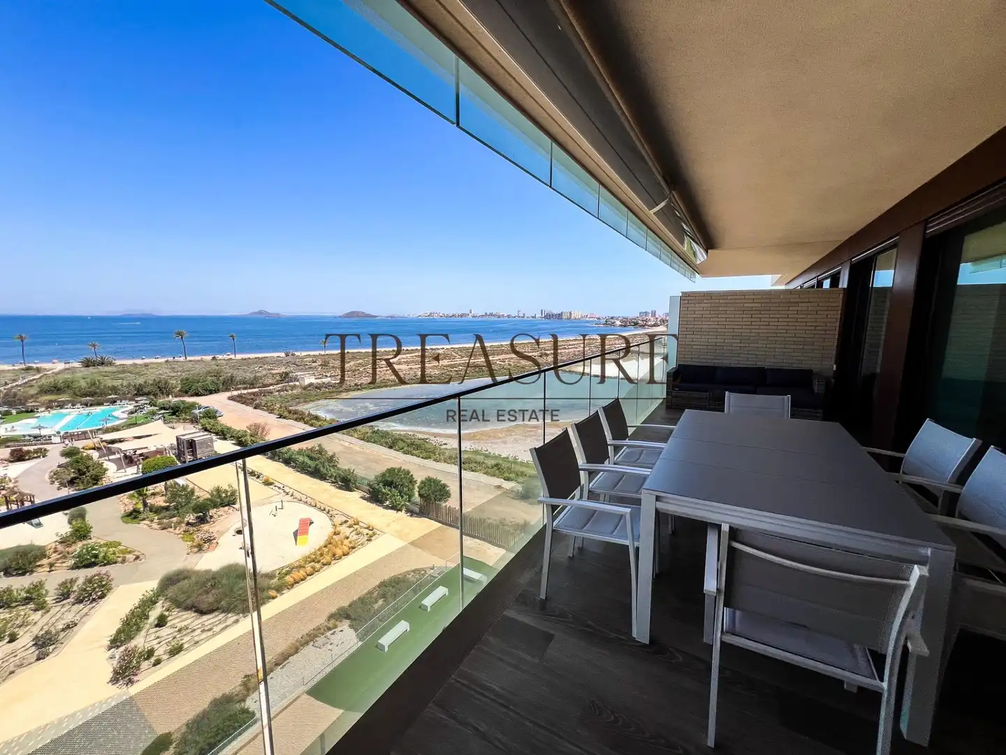 Terrace of Apartments for sale in Cartagena  with Private garden, Terrace and Community pool