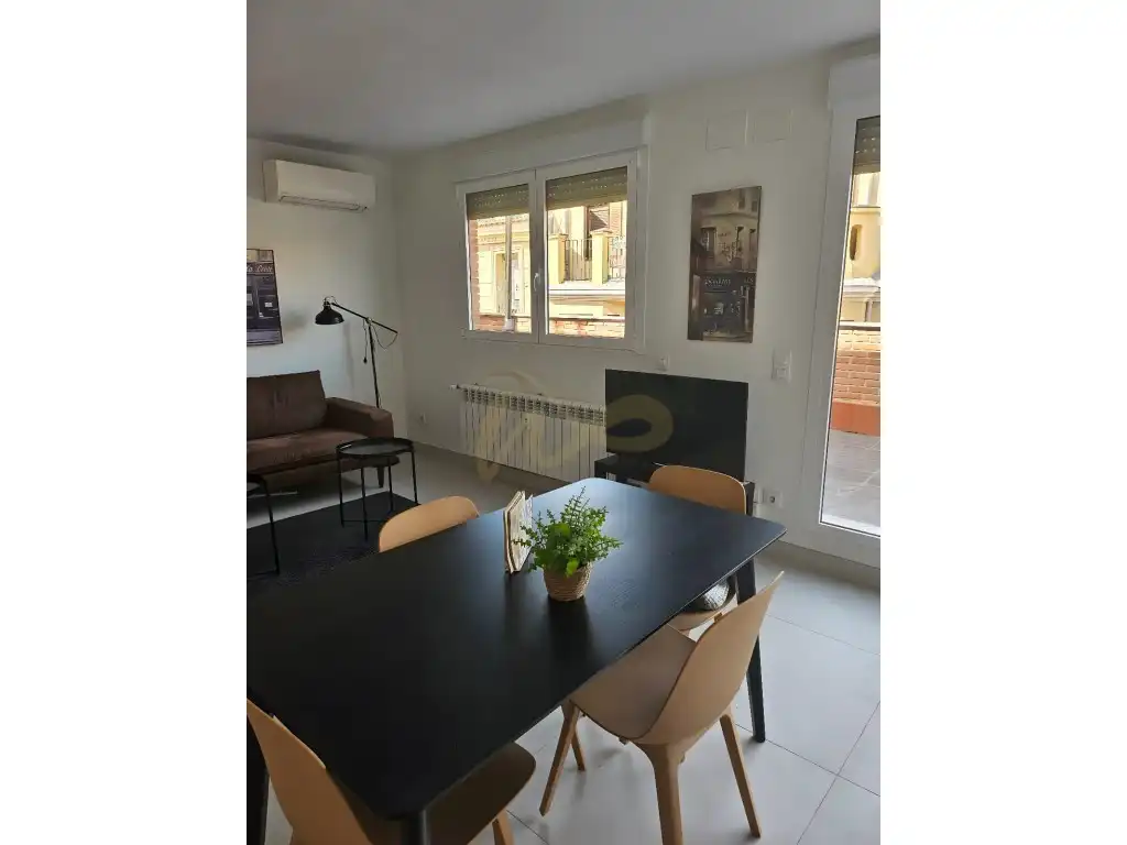 Sala de estar de Piso de alquiler en Madrid