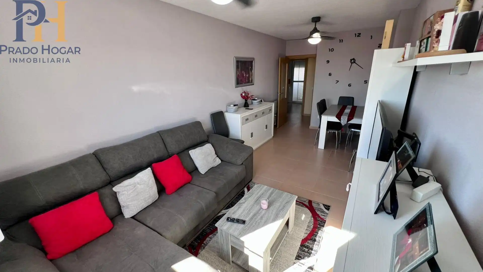 Living room of Flat for sale in El Casar de Escalona  with Heating, Balcony and Community pool