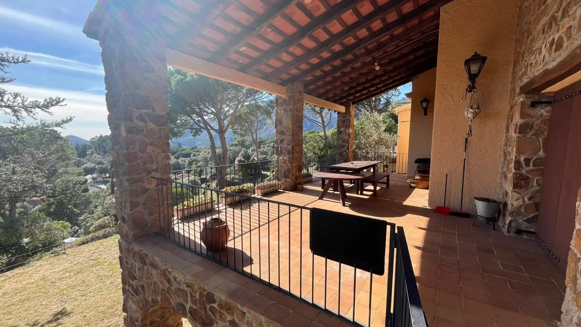 Terrassa de Casa o xalet en venda en Arbúcies amb Calefacció i Jardí privat