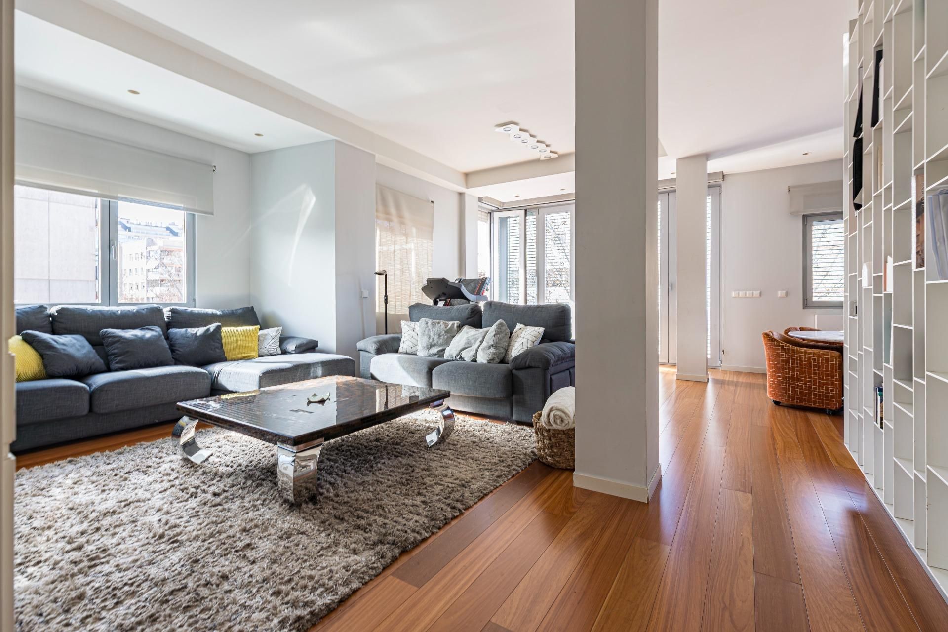 Sala de estar de Piso en venta en  Murcia Capital con Aire acondicionado y Terraza