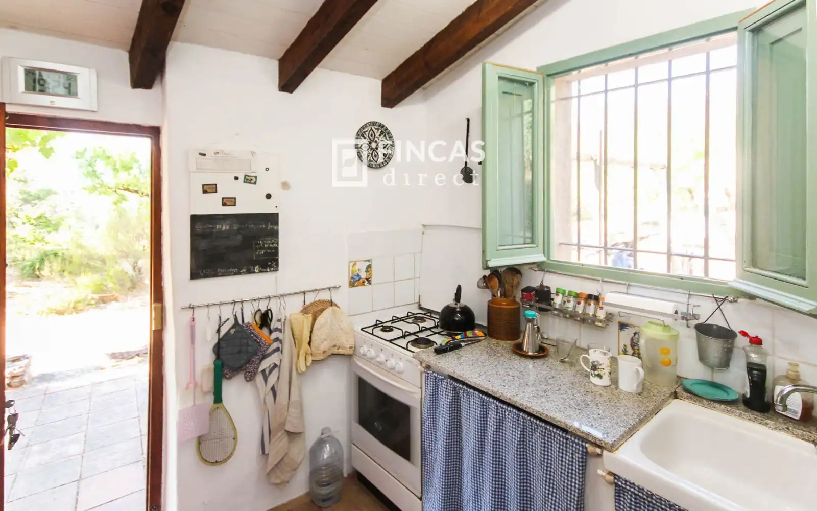 Cocina de Finca rústica en venta en Benifallet con Calefacción, Trastero y Amueblado