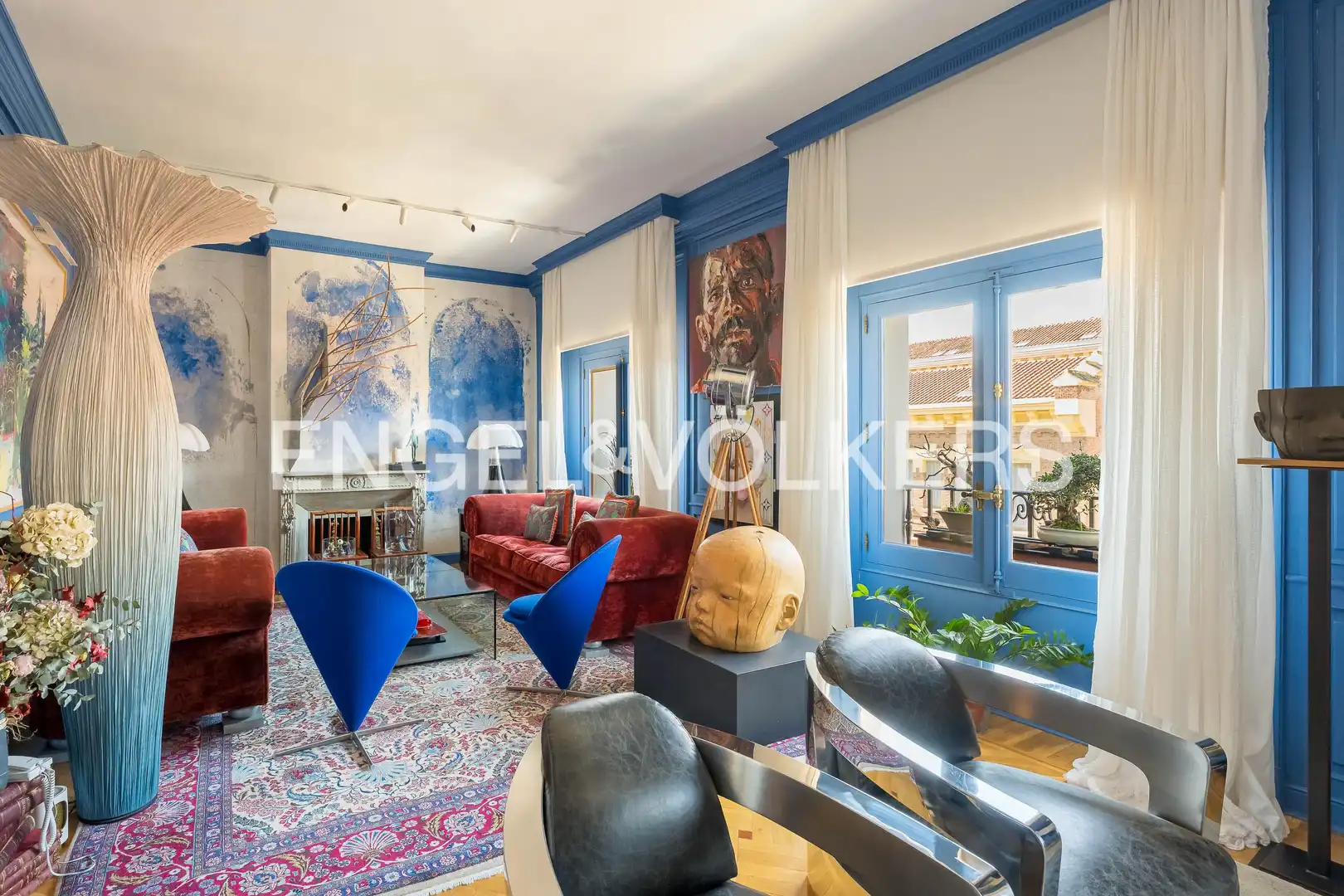 Sala de estar de Piso en venta en Madrid con Aire acondicionado, Calefacción y Parquet
