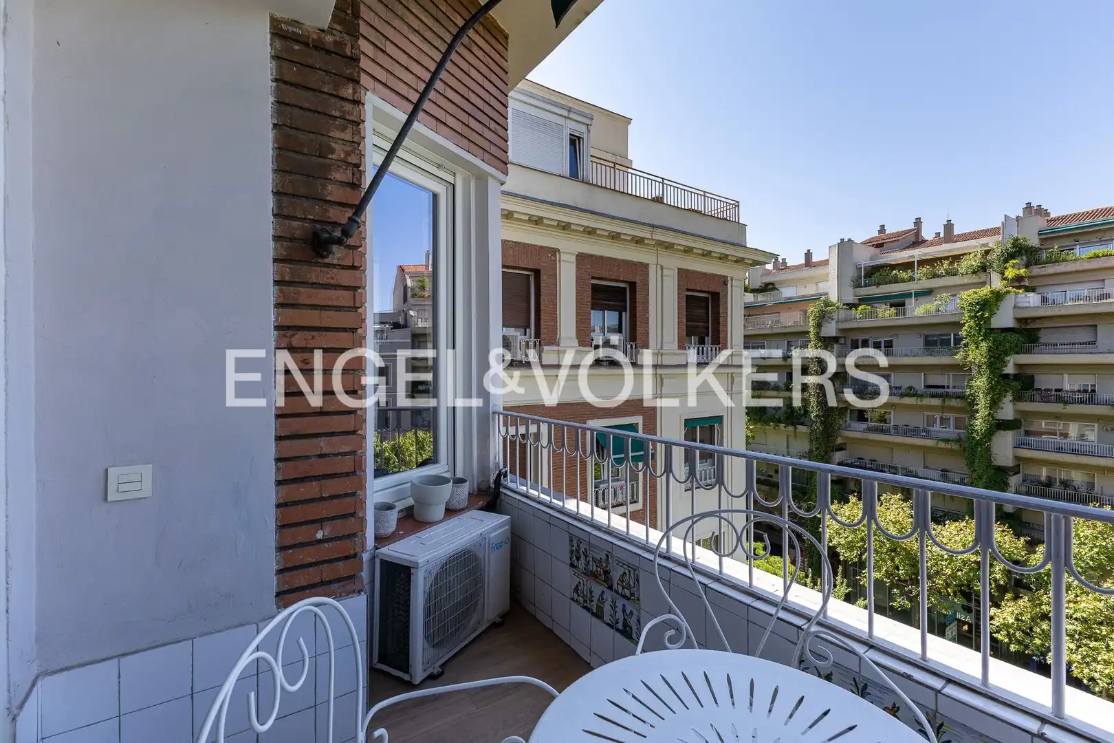 Terraza de Piso de alquiler en Madrid con Aire acondicionado, Calefacción y Terraza