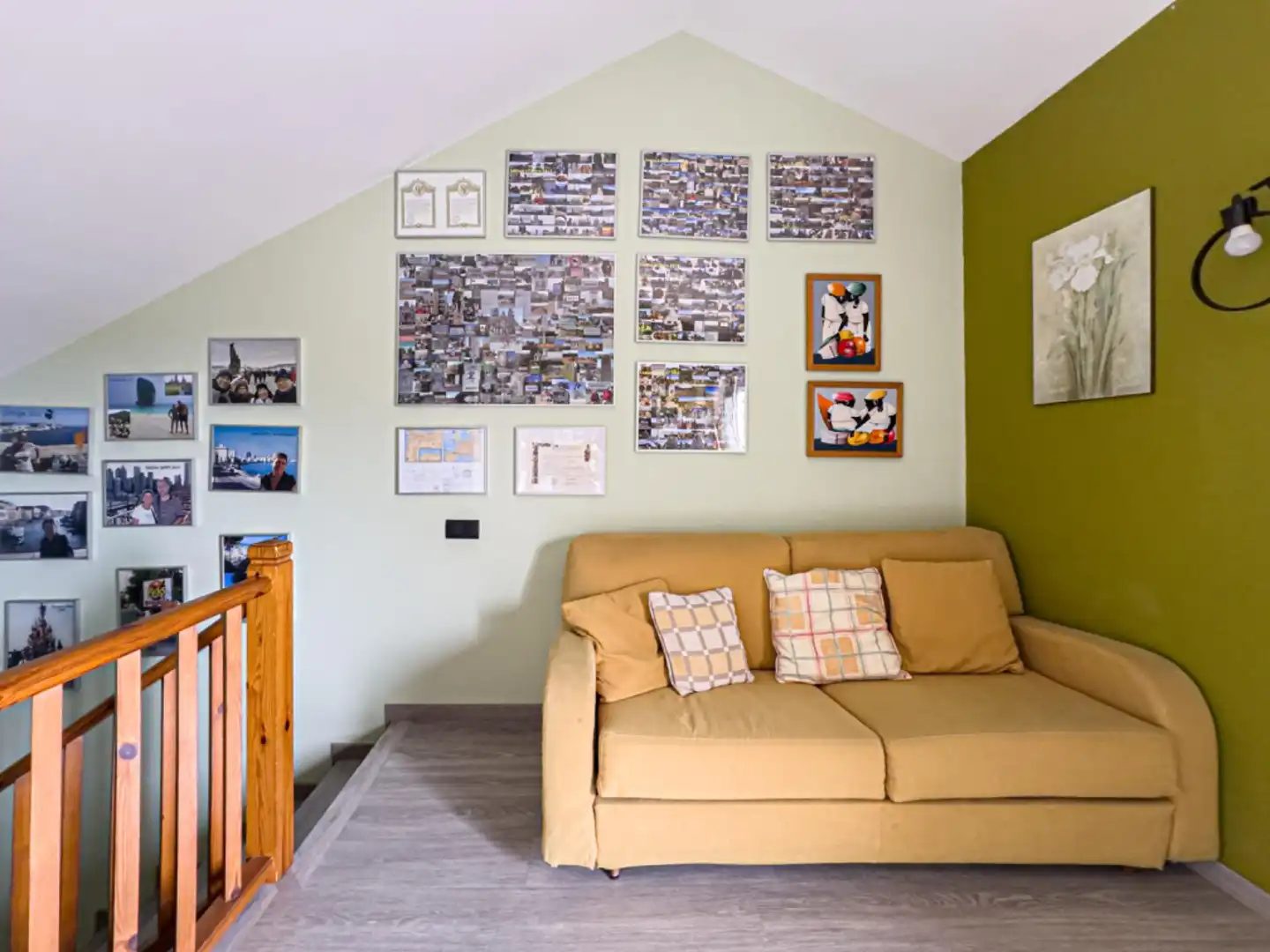 Living room of Attic for sale in Sant Pere de Ribes  with Heating, Private garden and Parquet flooring