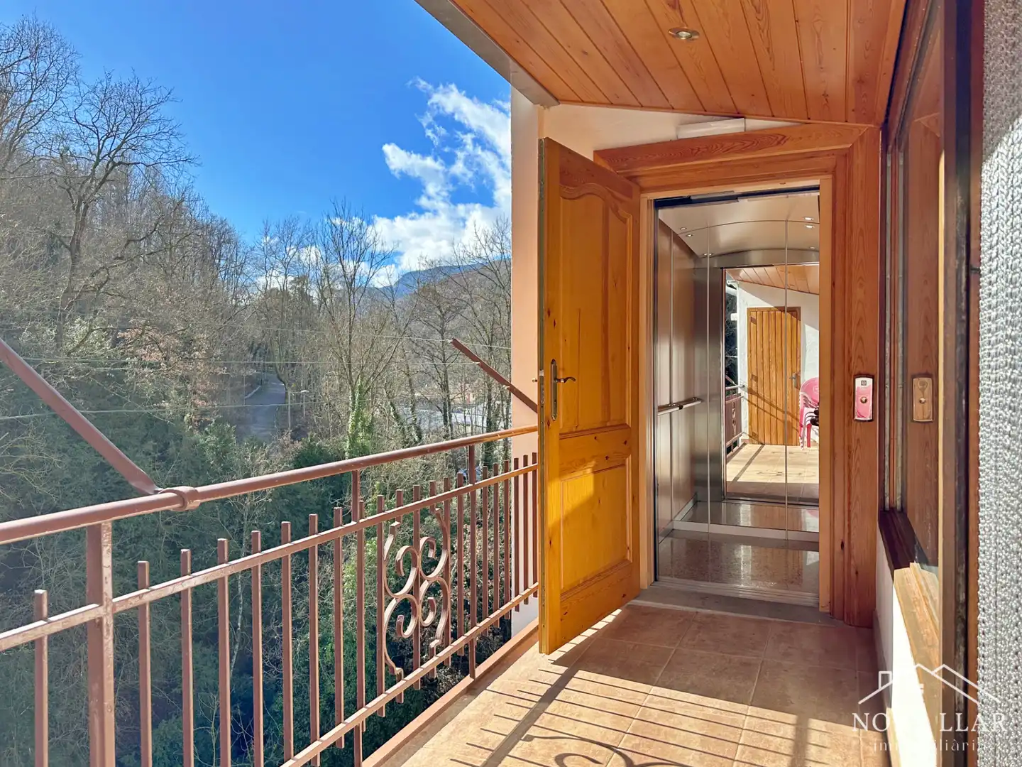 Balcony of Flat for sale in Ribes de Freser  with Heating, Storage room and Balcony