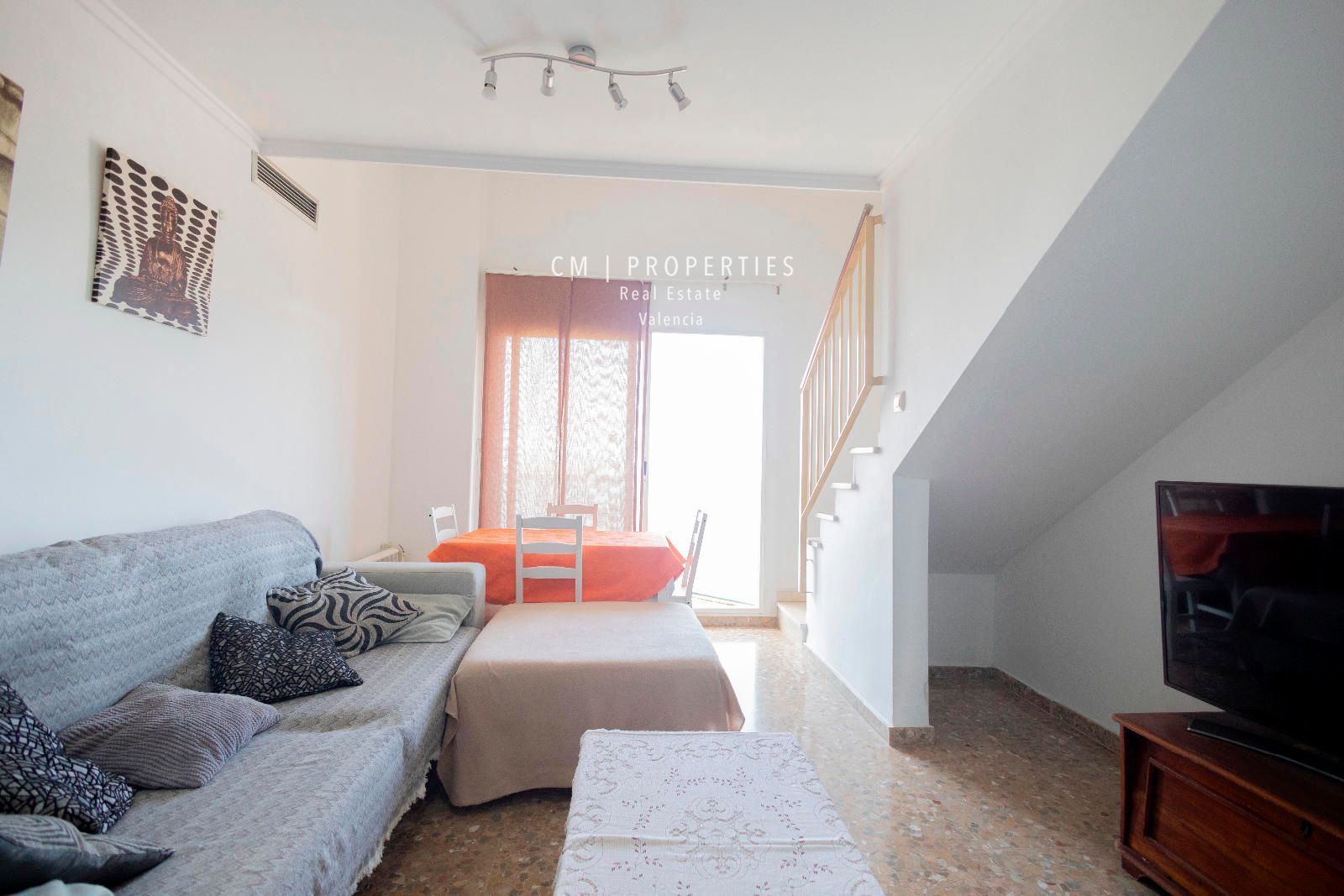 Bedroom of Duplex for sale in  Valencia Capital  with Air Conditioner, Terrace and Storage room