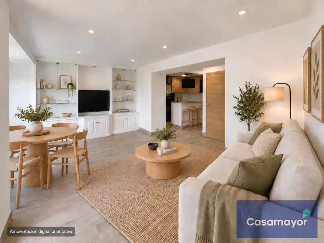 Living room of Flat for rent in Alicante / Alacant  with Air Conditioner, Heating and Terrace