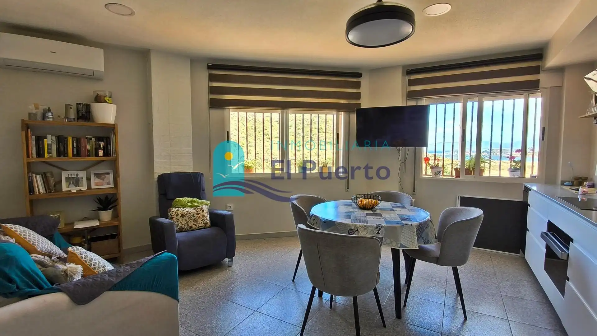 Dining room of Apartments for sale in Mazarrón  with Air Conditioner, Heating and Furnished