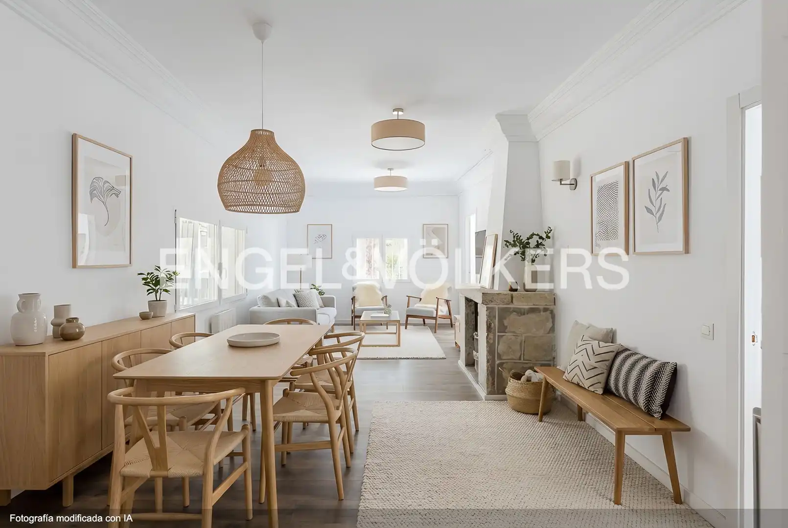 Comedor de Casa o chalet en venta en La Cabrera con Calefacción, Jardín privado y Piscina
