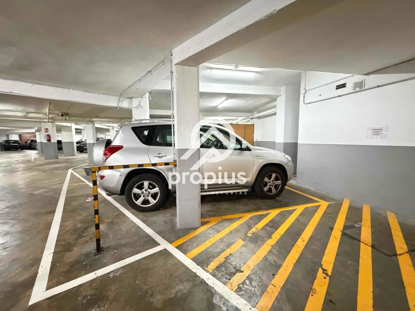 Parking of Flat for sale in Oviedo   with Heating, Parquet flooring and Oven