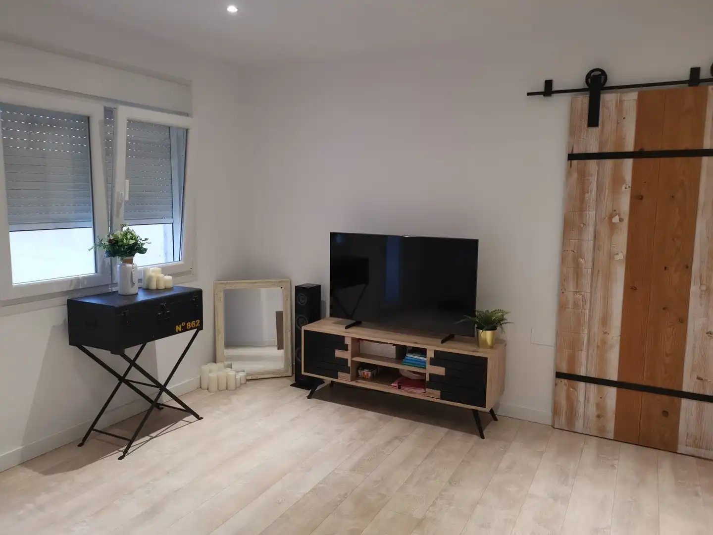 Sala de estar de Piso en venta en Jacarilla con Aire acondicionado, Amueblado y Lavadora