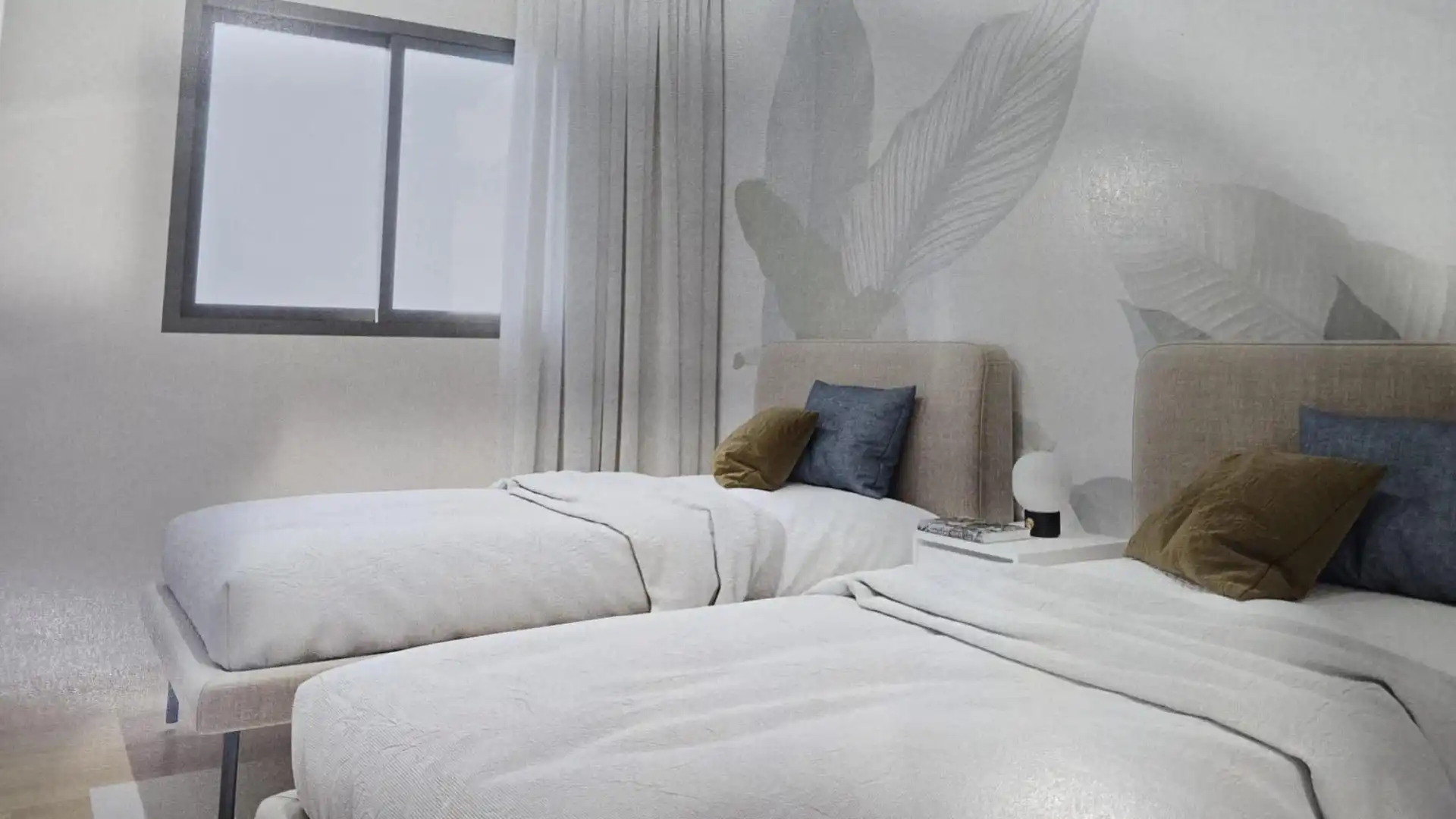 Bedroom of Flat for sale in Sant Joan d'Alacant  with Parquet flooring, Terrace and Community pool