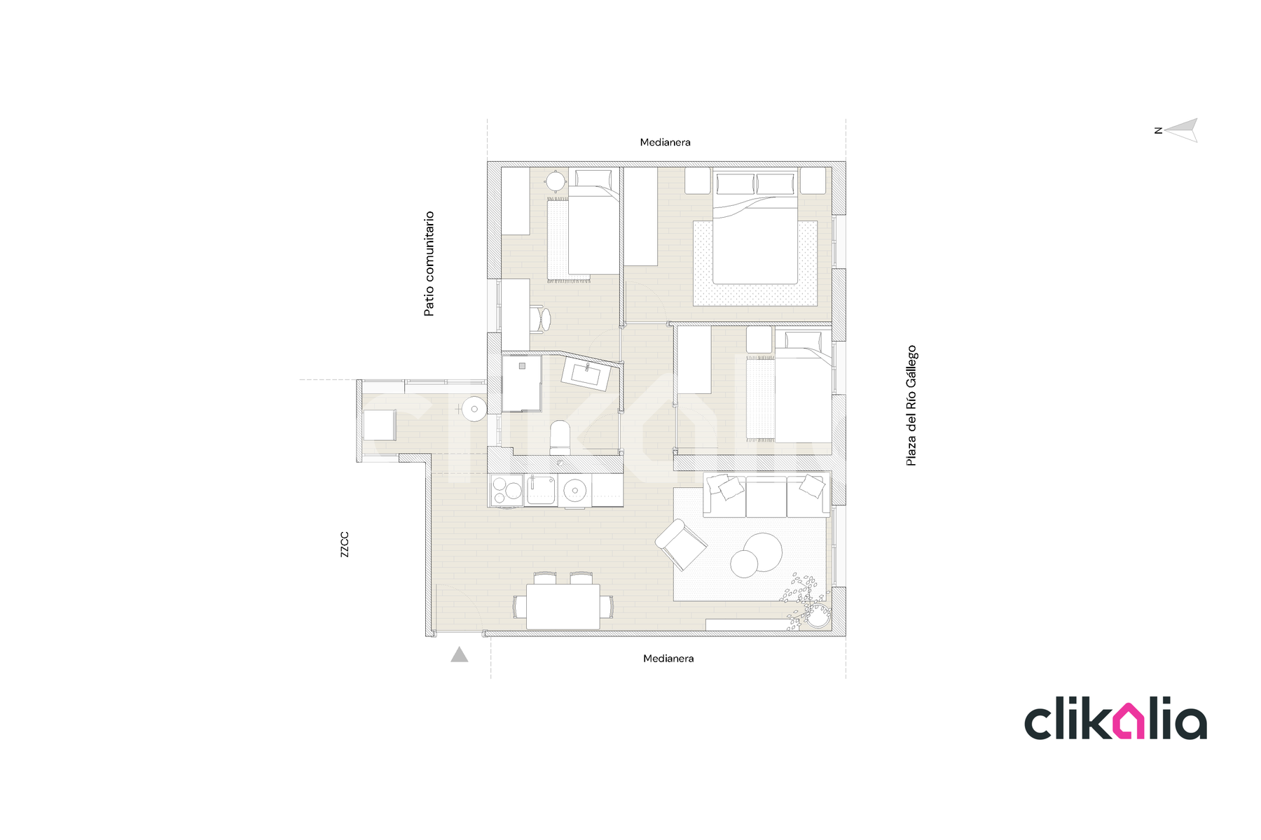 Planta baja to rent in Leganés  with Air Conditioner