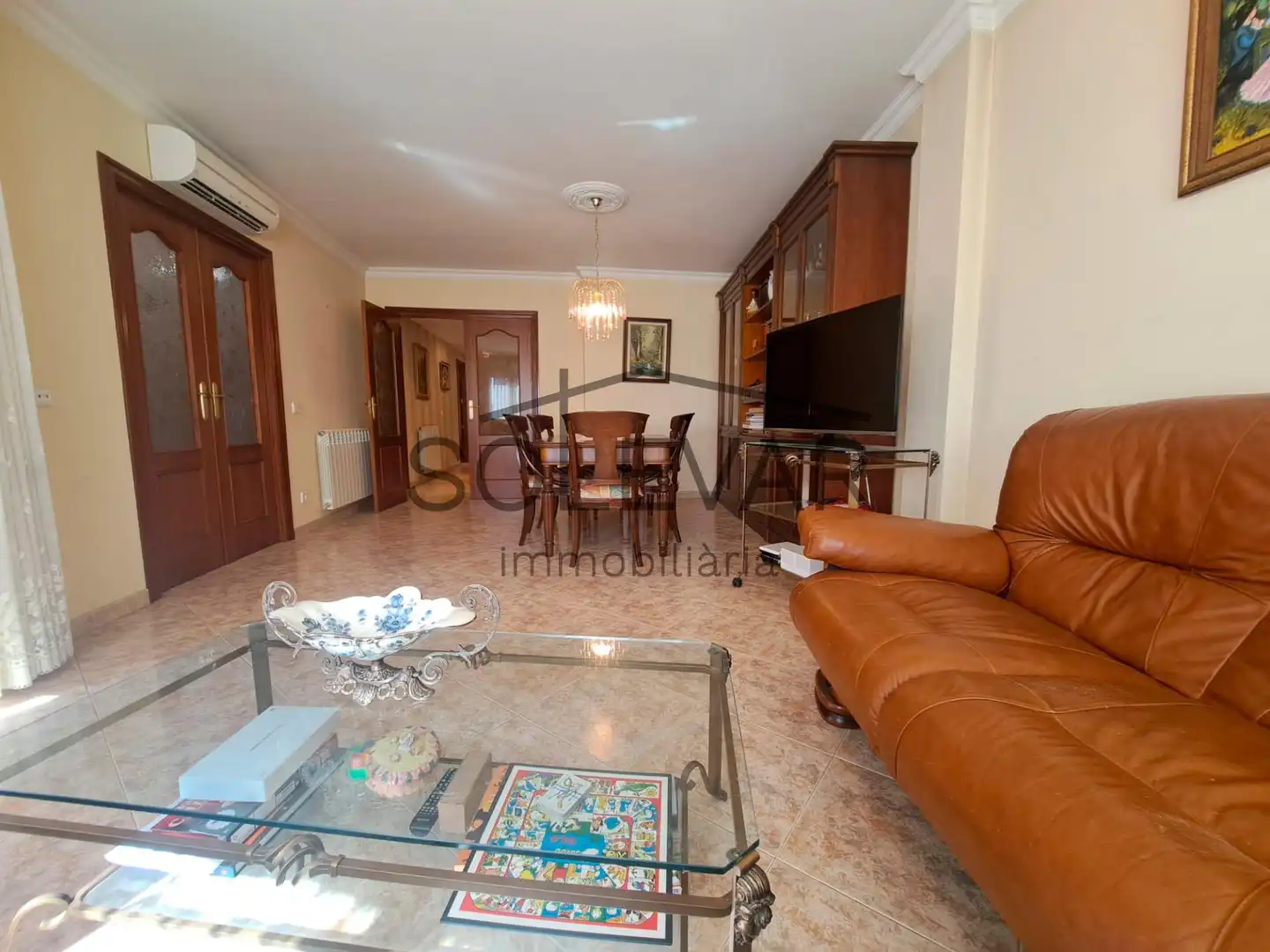 Wohnzimmer von Wohnung zum Verkauf in Tremp mit Klimaanlage, Heizung und Terrasse