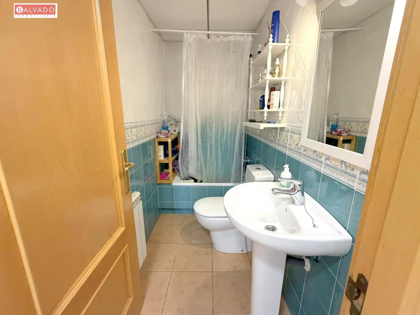 Bathroom of Flat for rent in Calafell  with Air Conditioner, Heating and Private garden